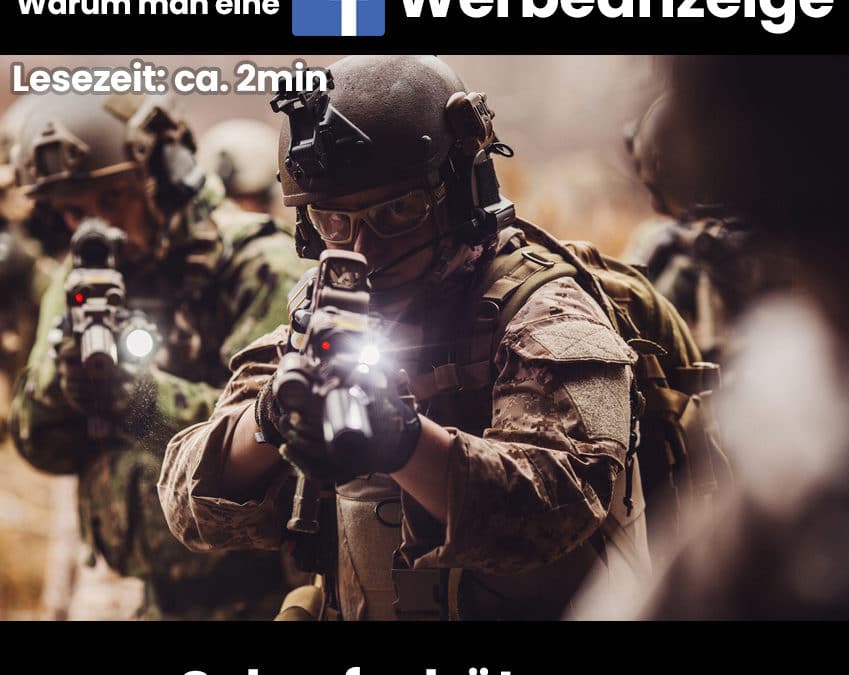 Warum man eine Facebook Werbeanzeige mit einem Scharfschützen vergleichen kann